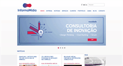 Desktop Screenshot of informamidia.com.br